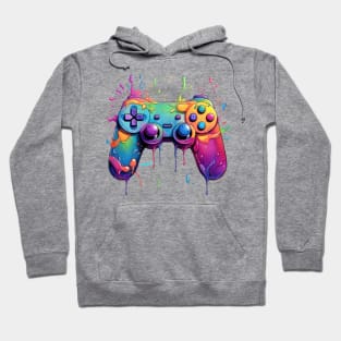 Retro Melting Gamepad #1 Hoodie